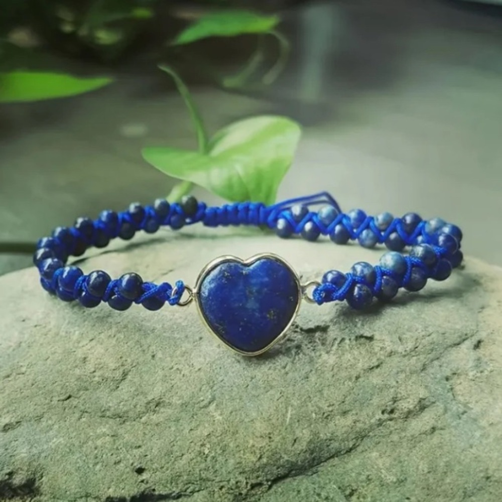 Lapis Lazuli Gemstone Handmade Bracelet
